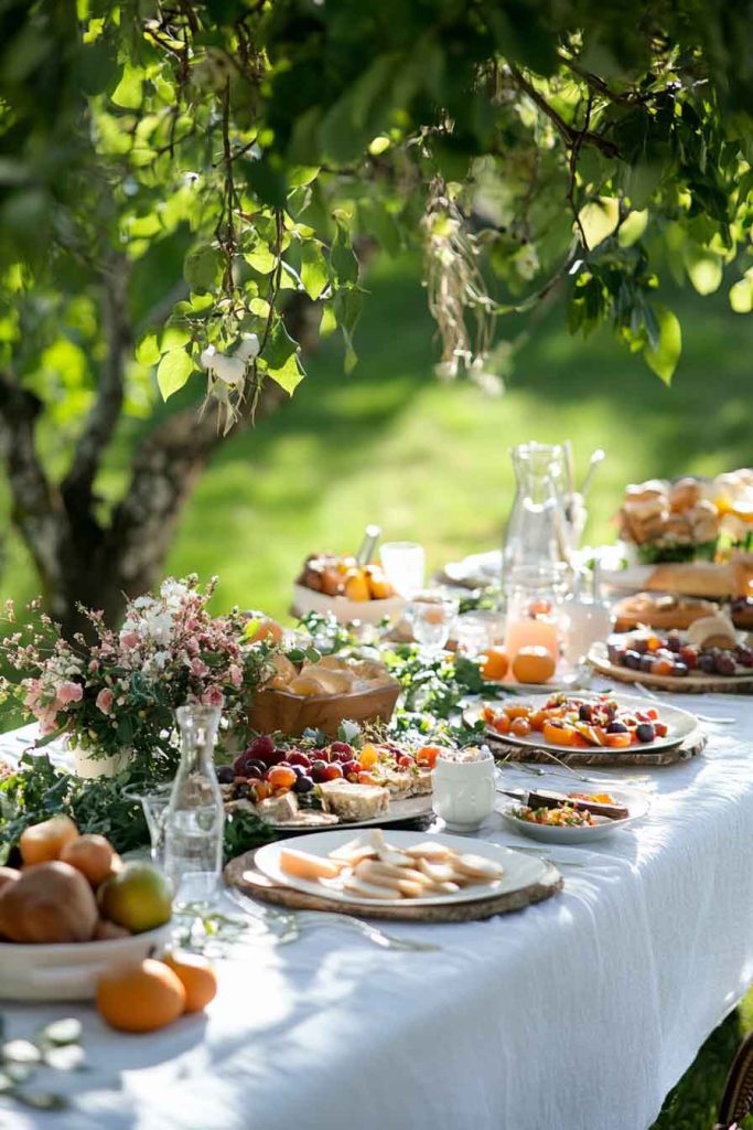 Outdoor Brunch Table Ideas