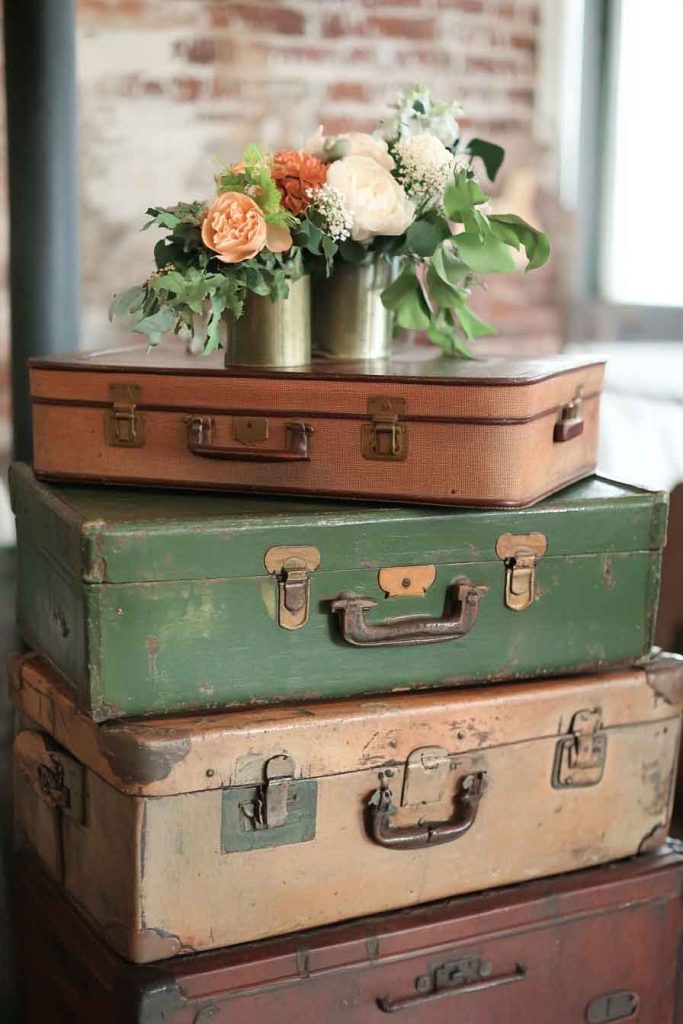 Vintage Trunk Storage