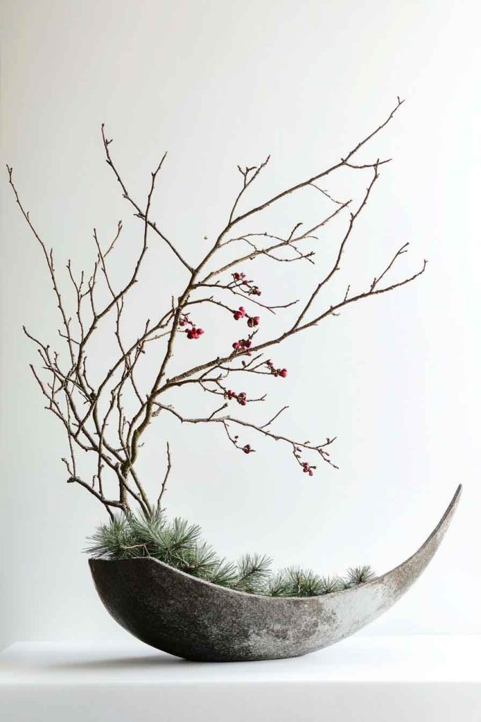 Winter Ikebana