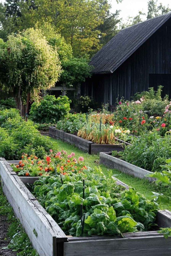 Vegetable and Cutting Gardens