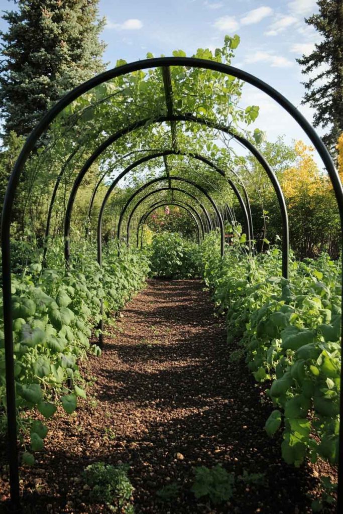 Livestock Panel Arch Bed