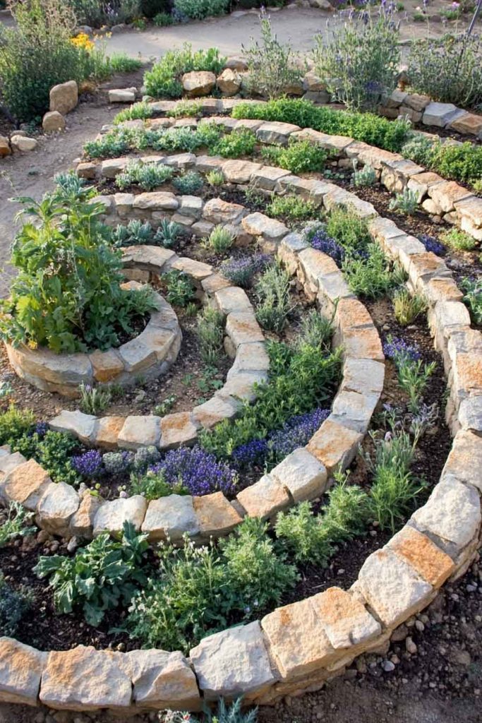 Spiral Herb Garden