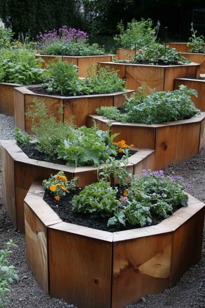 Hexagonal Raised Bed