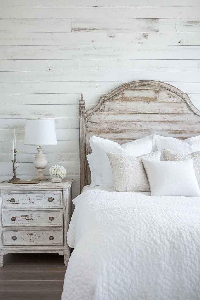Weathered and Whitewashed Wood