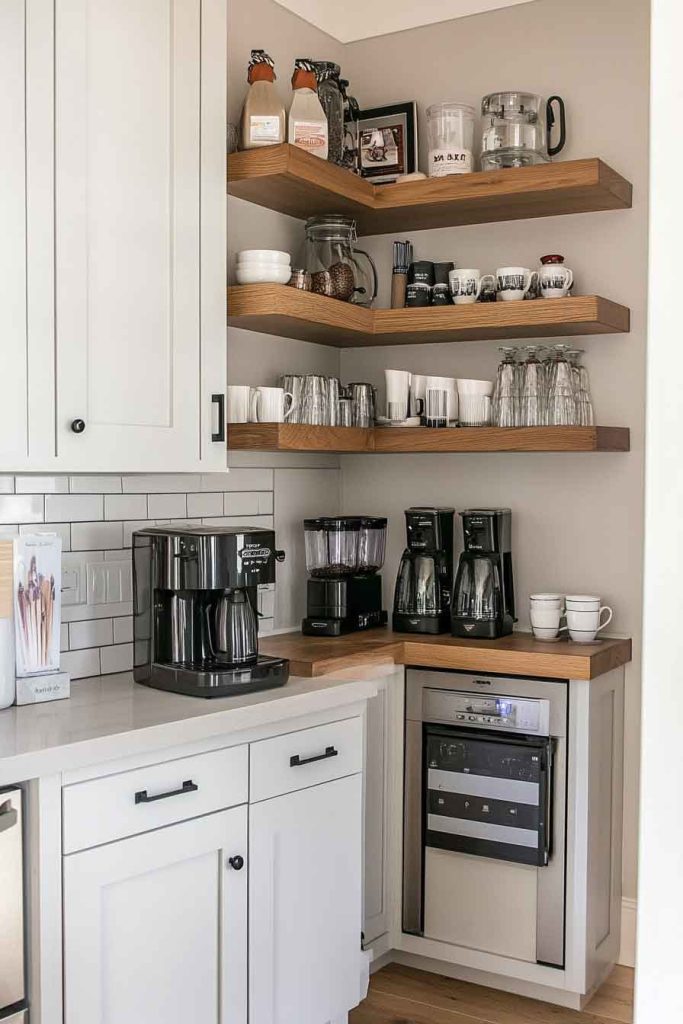 Small Space Coffee Bar Ideas