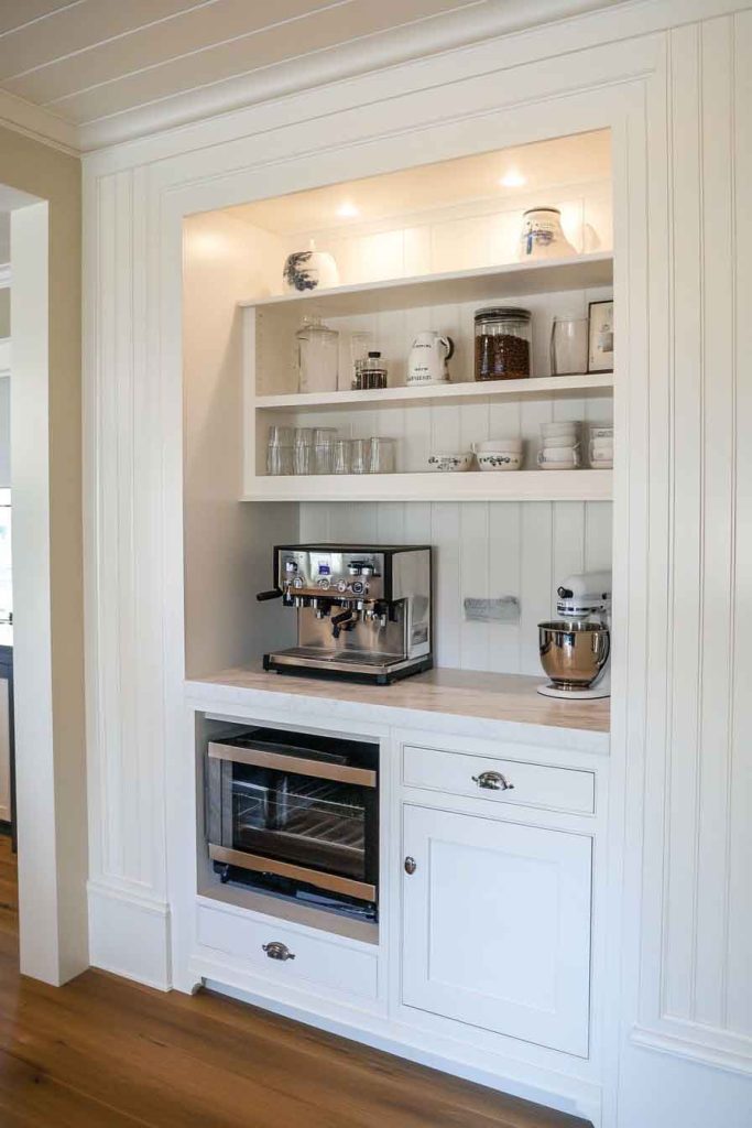Built-In Coffee Bar