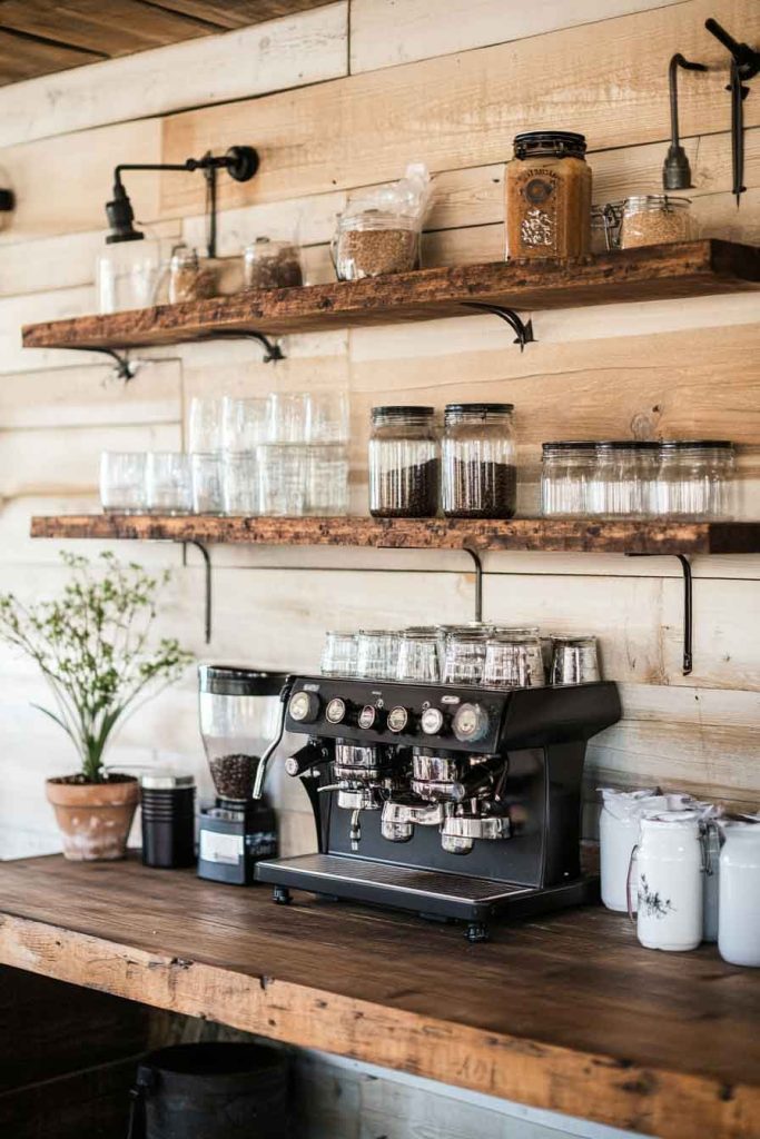 Rustic Coffee Bar Ideas