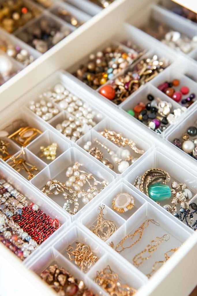 Use Ice Cube Trays for Small Item Storage