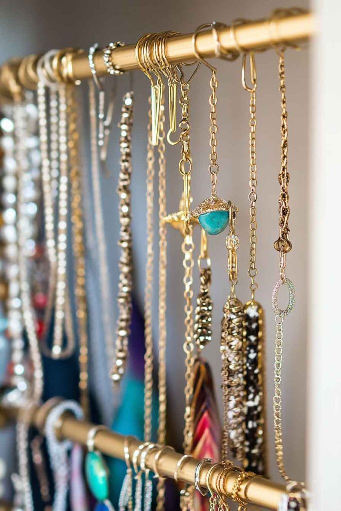 Use Command Hooks for Jewelry Organization