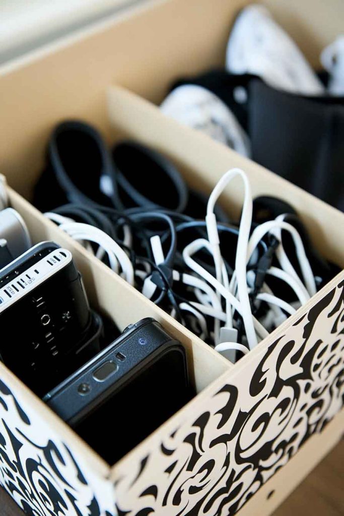 Create a Charging Station from a Shoe Box
