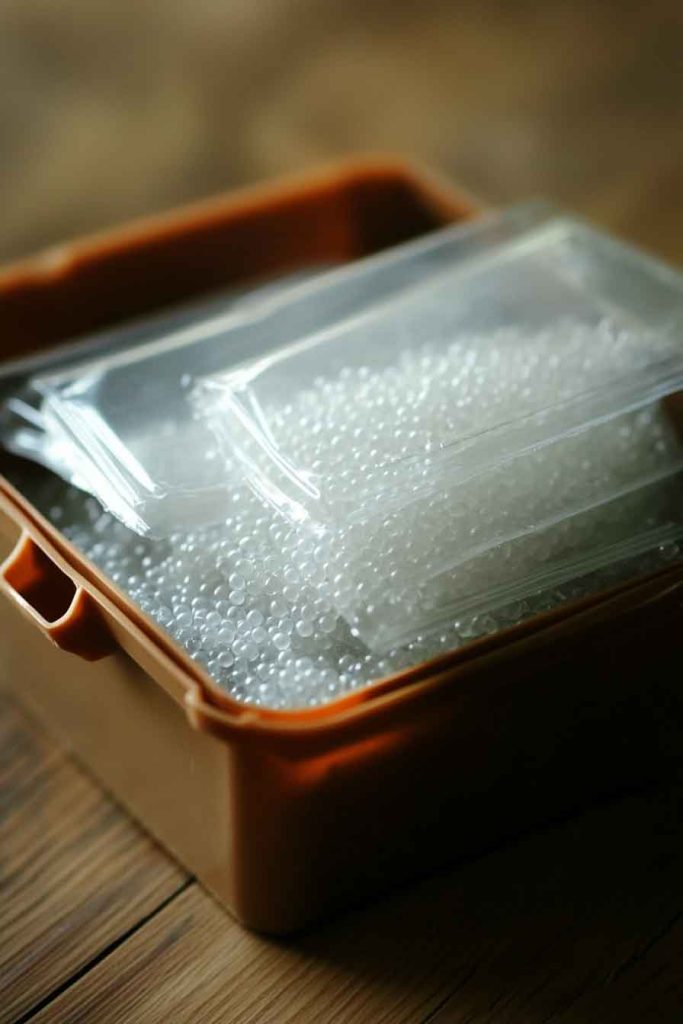 Use Silica Gel Packets to Protect Items