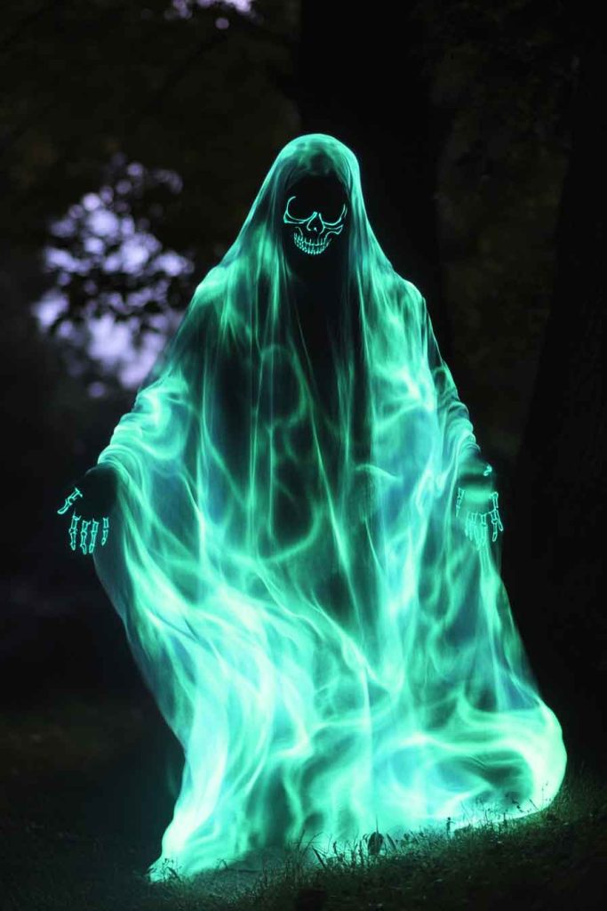 Glow-in-the-Dark Paint Ghost