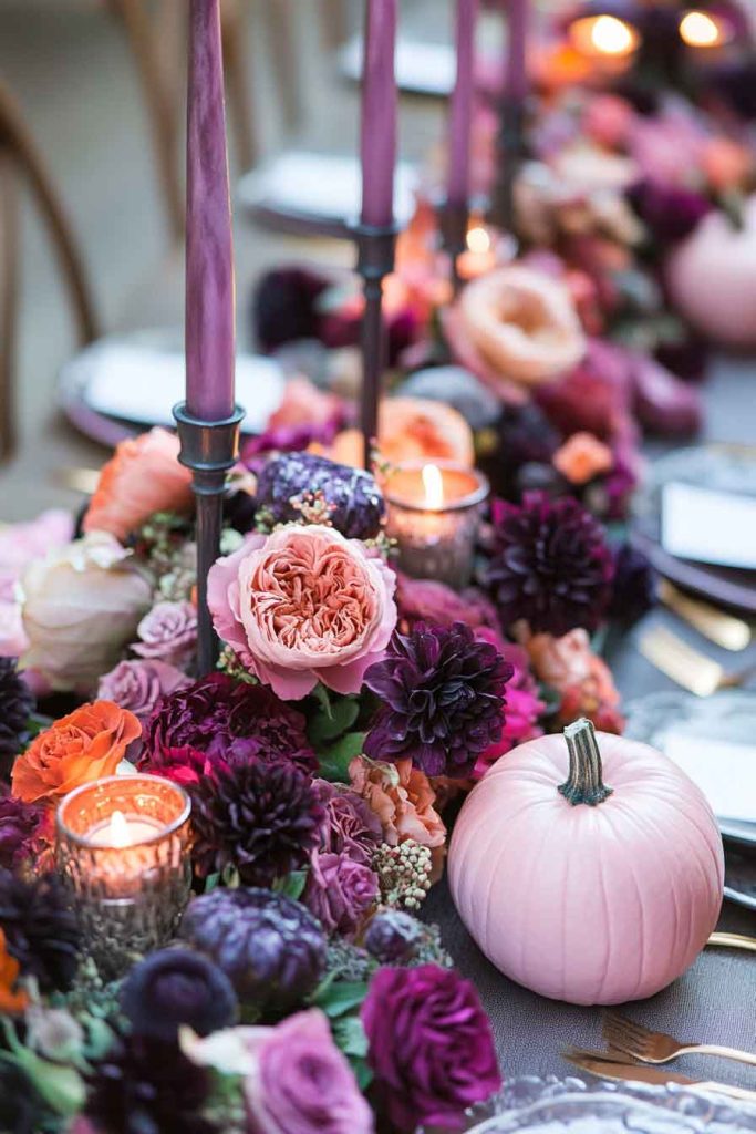 Mix Pink with Purple