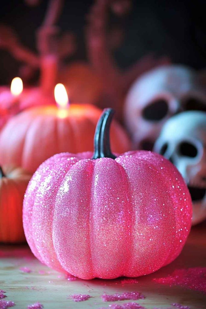 Glittery Pink Decorations
