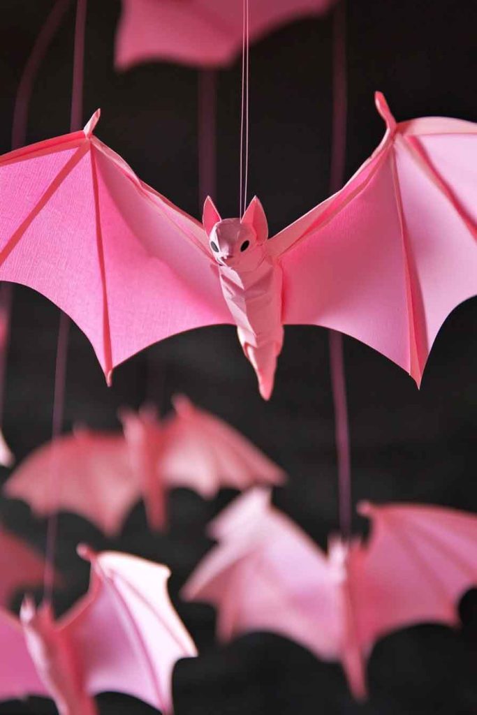 Pink Bats and Flying Creatures