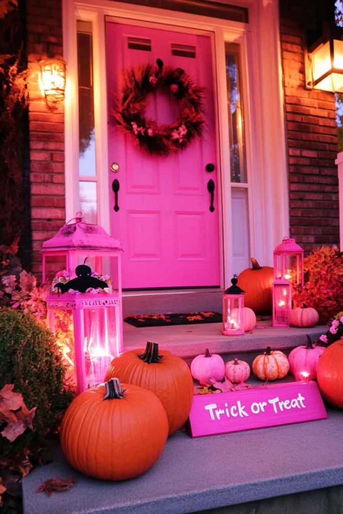 Pink Porch Decorations