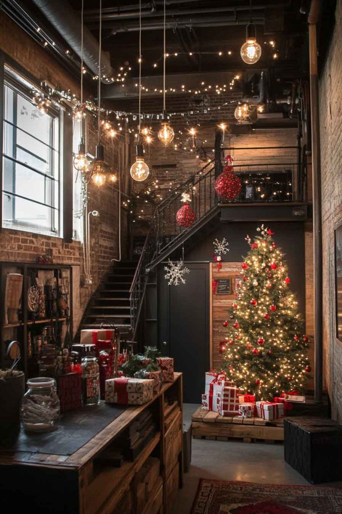 Industrial Loft Office with Urban Edge