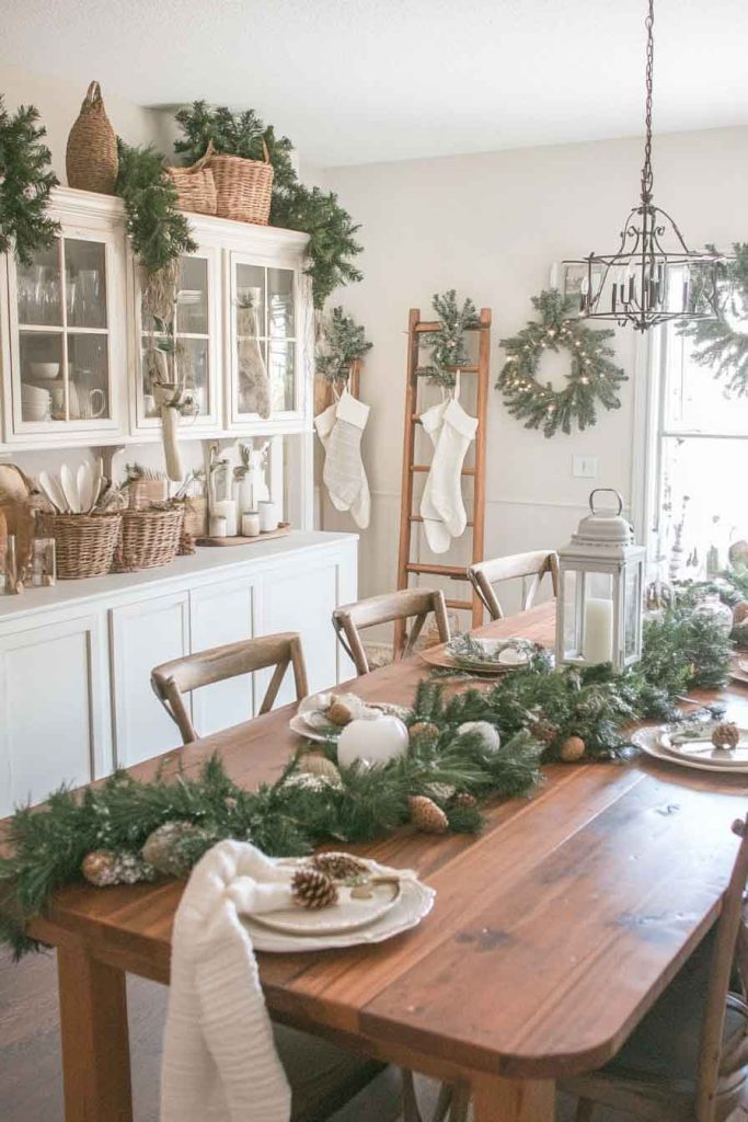 Farmhouse Kitchen with Natural Elements