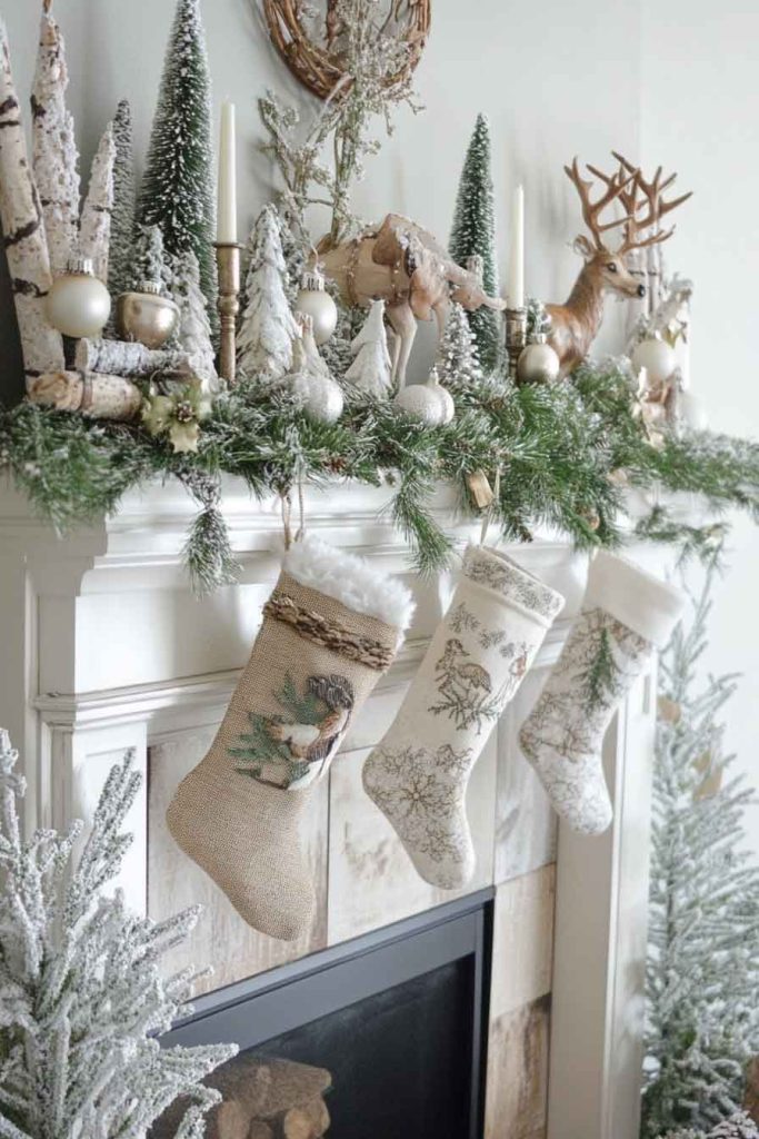 Woodland Winter Wonderland Mantle