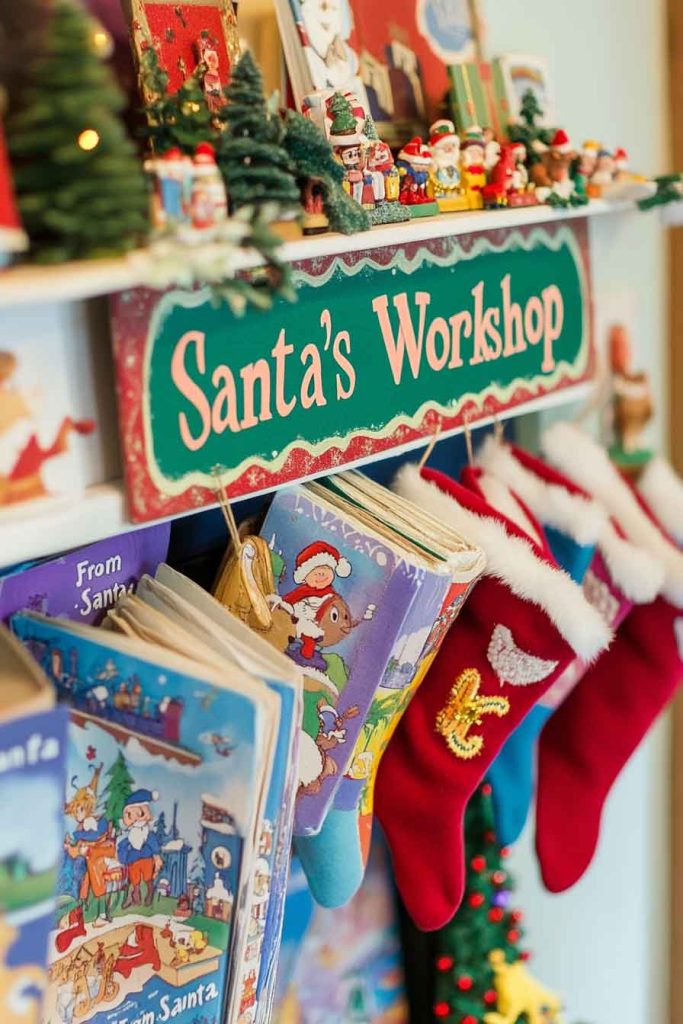 Children's Story Book Mantle
