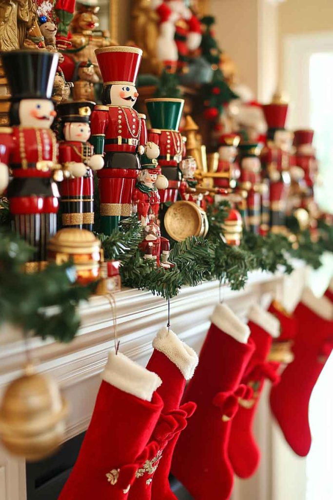 Toy Soldier Nutcracker Mantle Theme