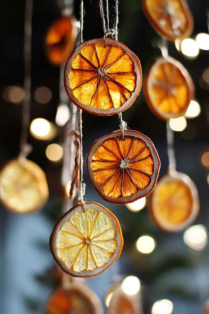 Dried Orange Slice Ornaments