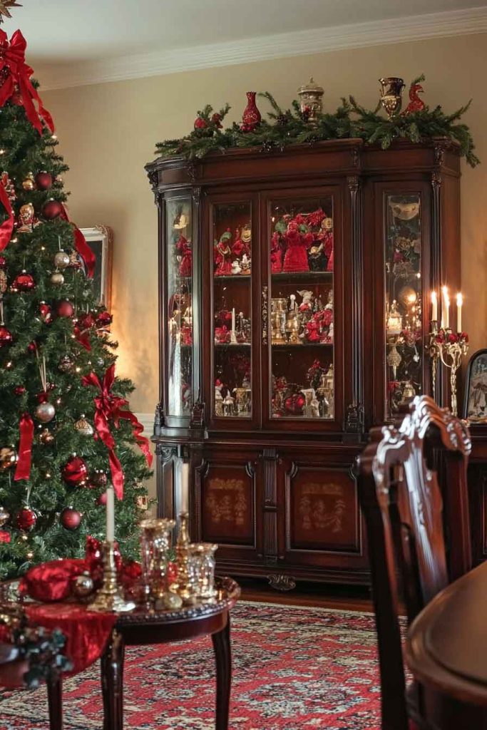 Antique Red and Cream Christmas Sophistication
