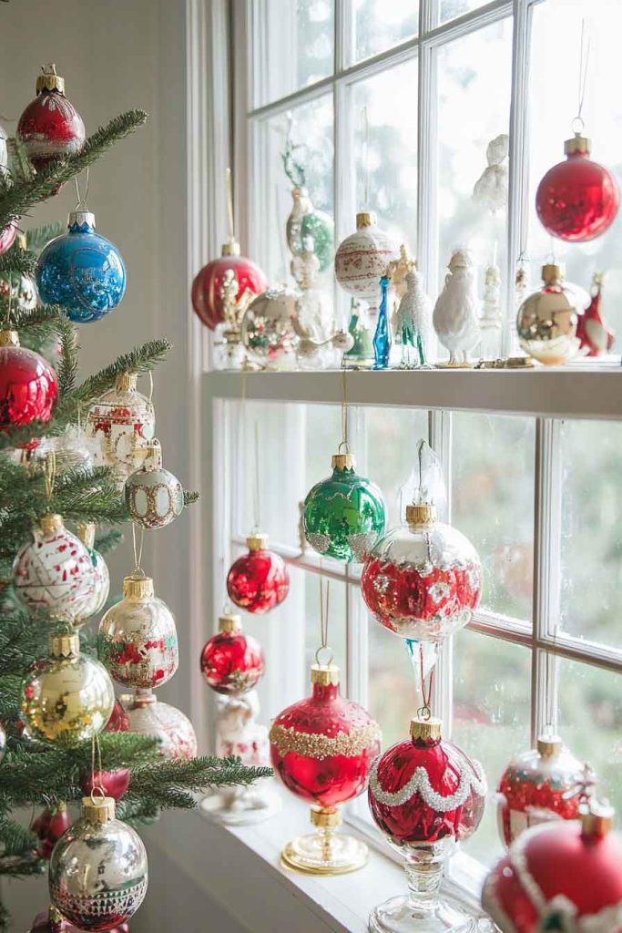 Vintage Christmas with Ornament Collections
