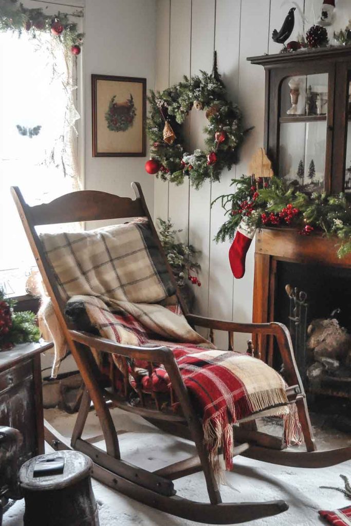 Vintage Christmas with Antique Sleighs and Sleds