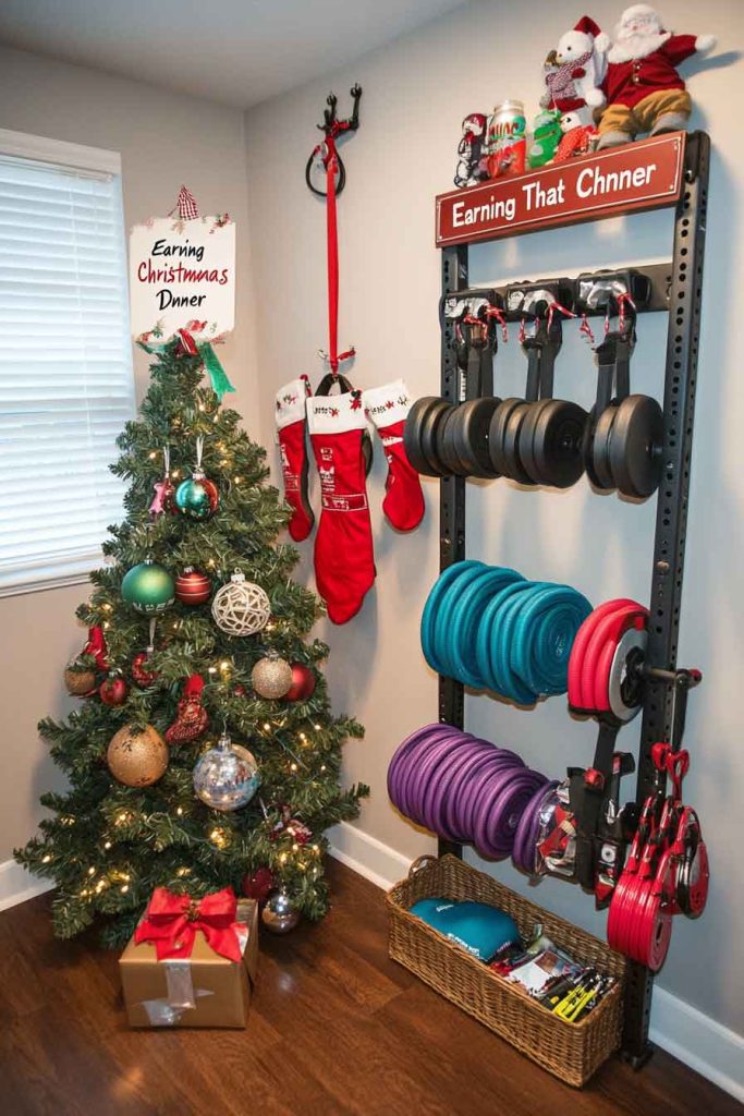 Home Gym with Motivating Spirit