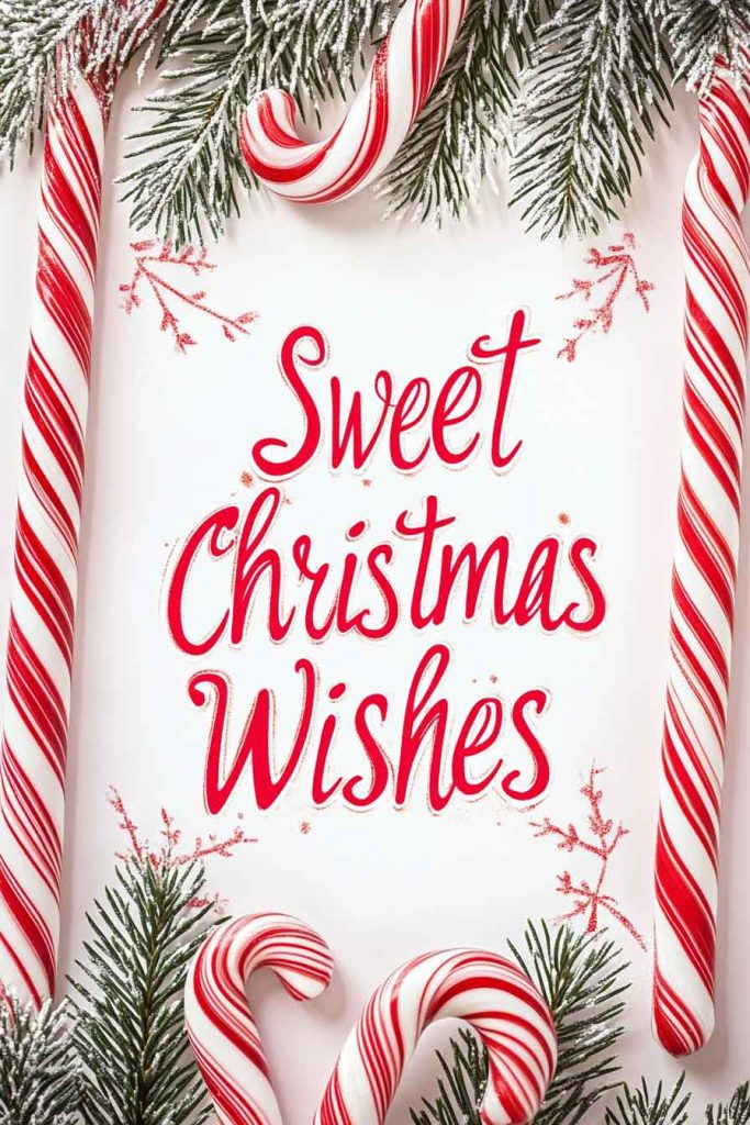Candy Cane Border Design