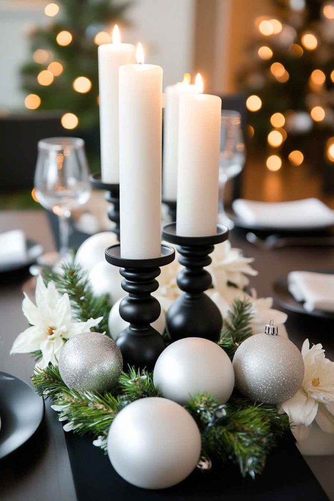 Modern Black and White Statement
