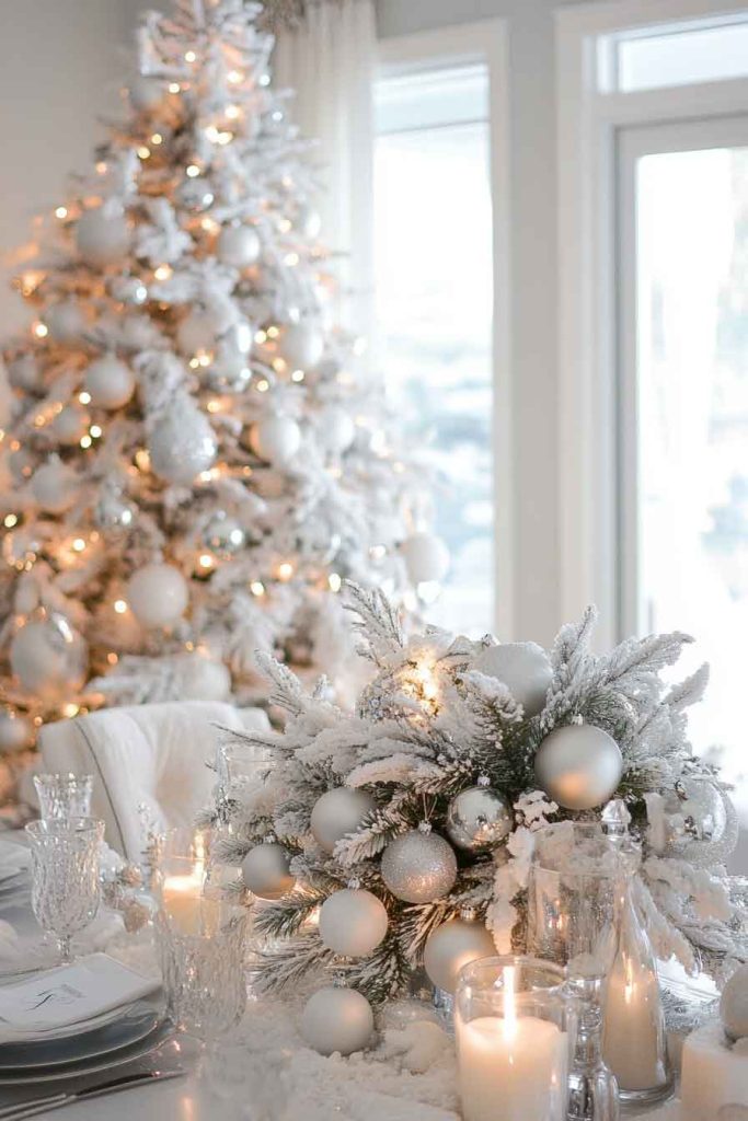 White and Silver Winter Theme