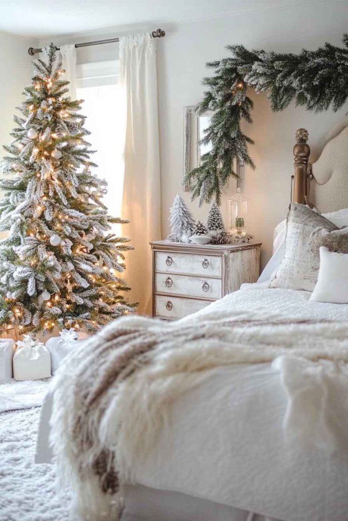 Bedroom Christmas Touches