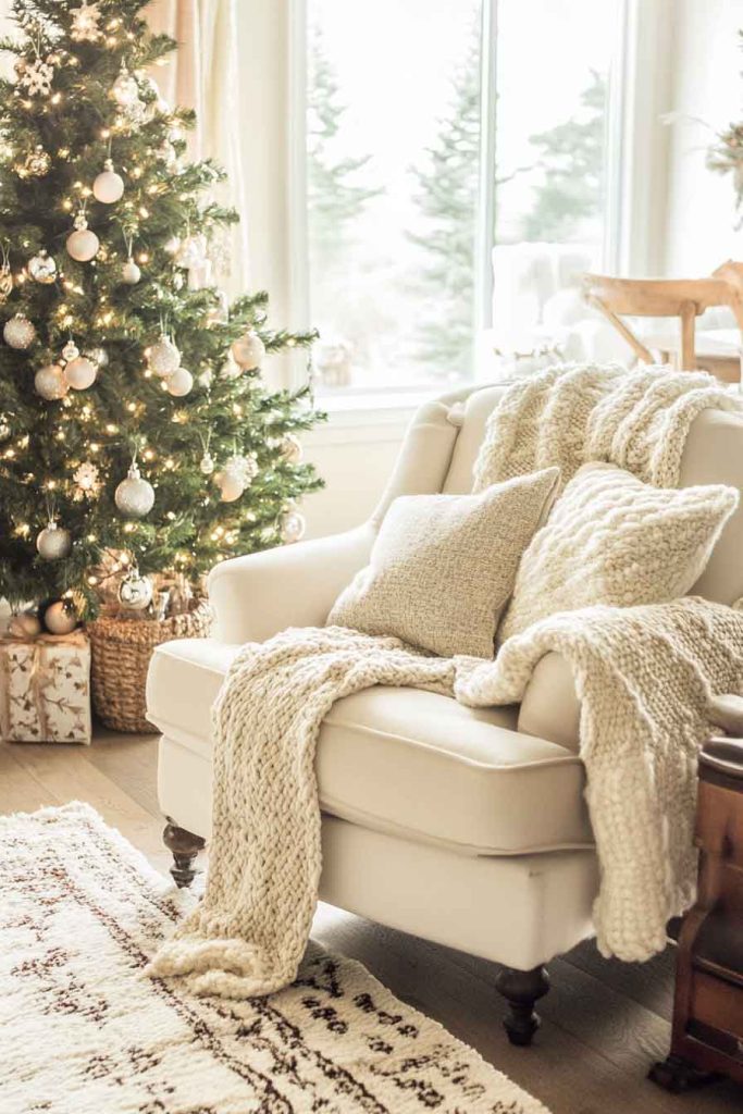 Layered Christmas Textiles