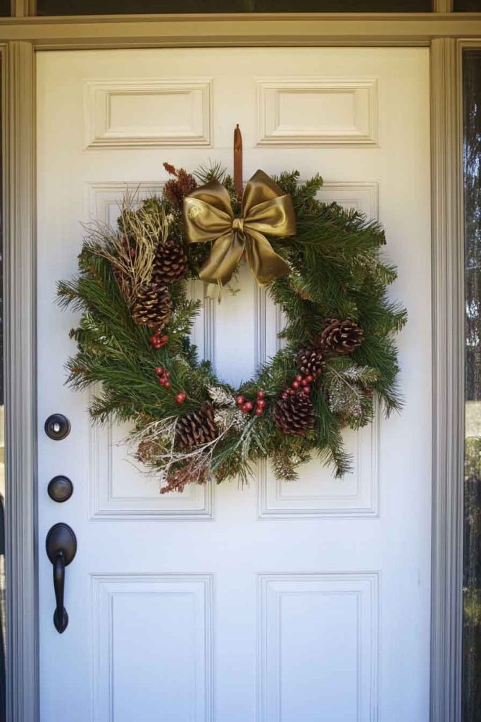 Simple Door Wreath