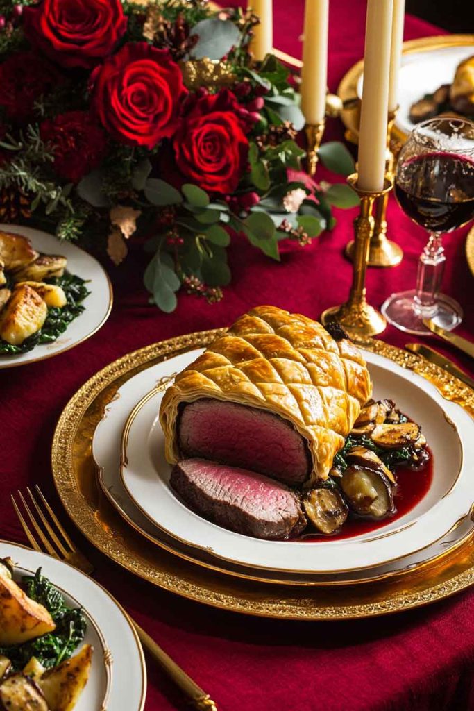 Cozy Beef Wellington Christmas Feast