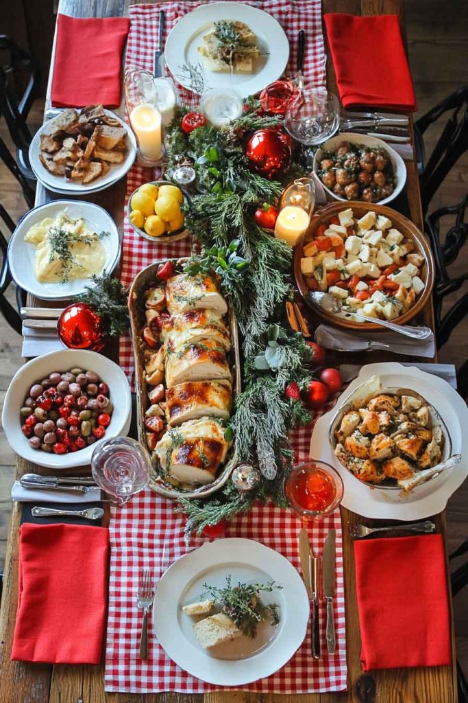 Family-Style Italian Christmas Dinner
