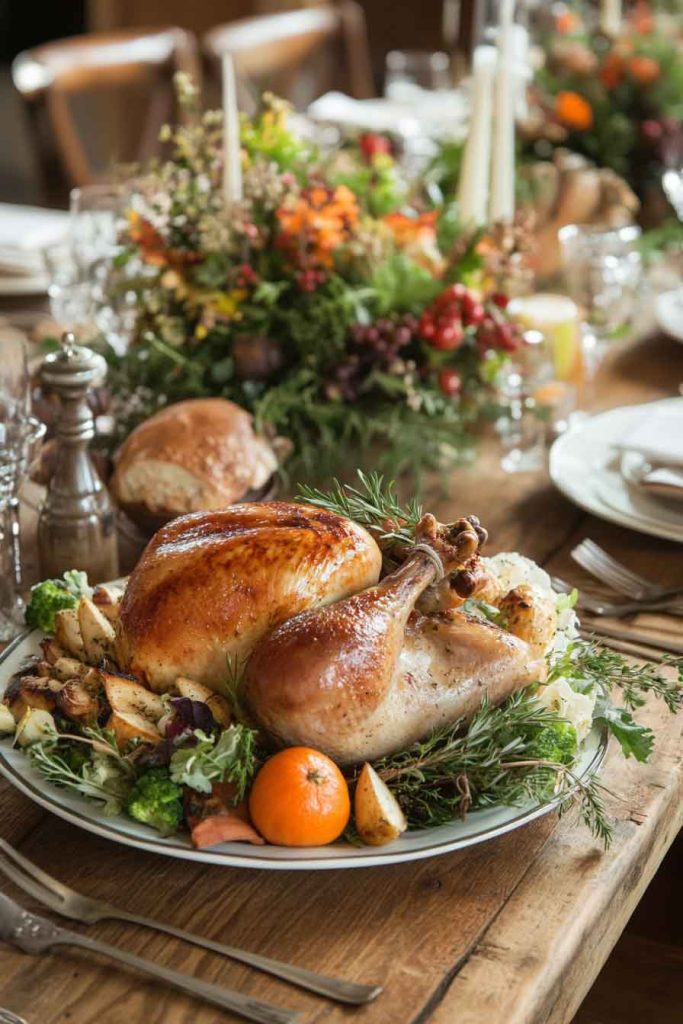 Rustic Farm-to-Table Christmas Dinner