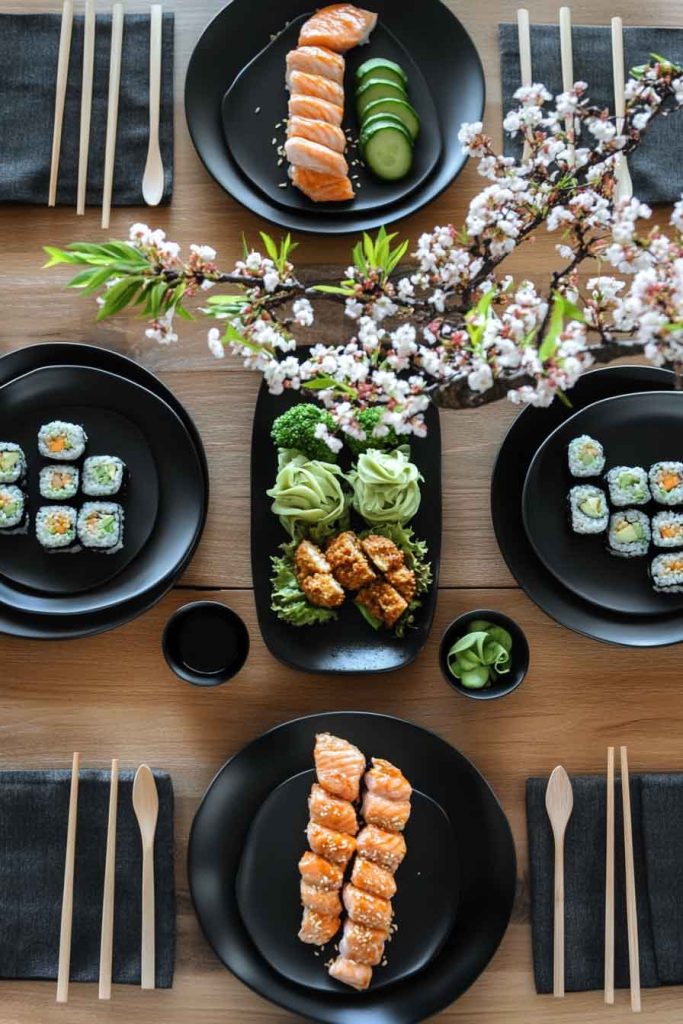 Japanese-Inspired Christmas Dinner