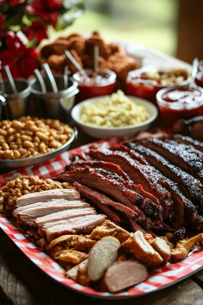  American Southern BBQ Christmas Dinner