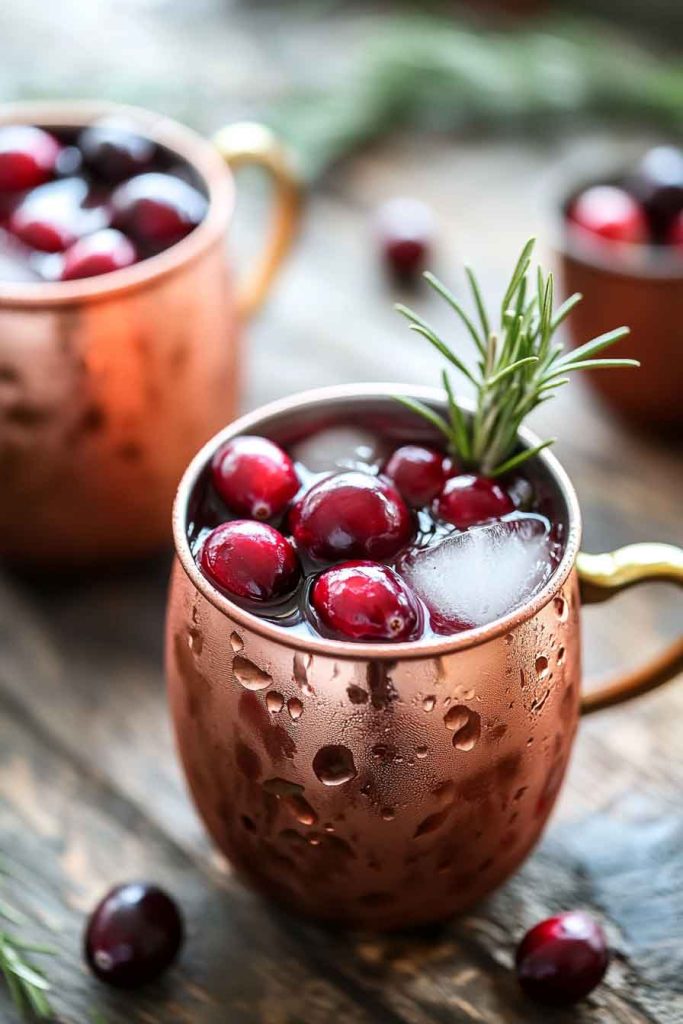 Cranberry Moscow Mule
