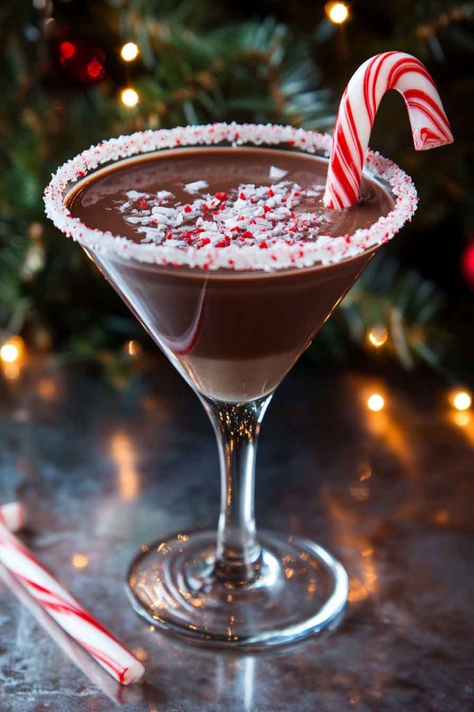 Chocolate Peppermint Martini