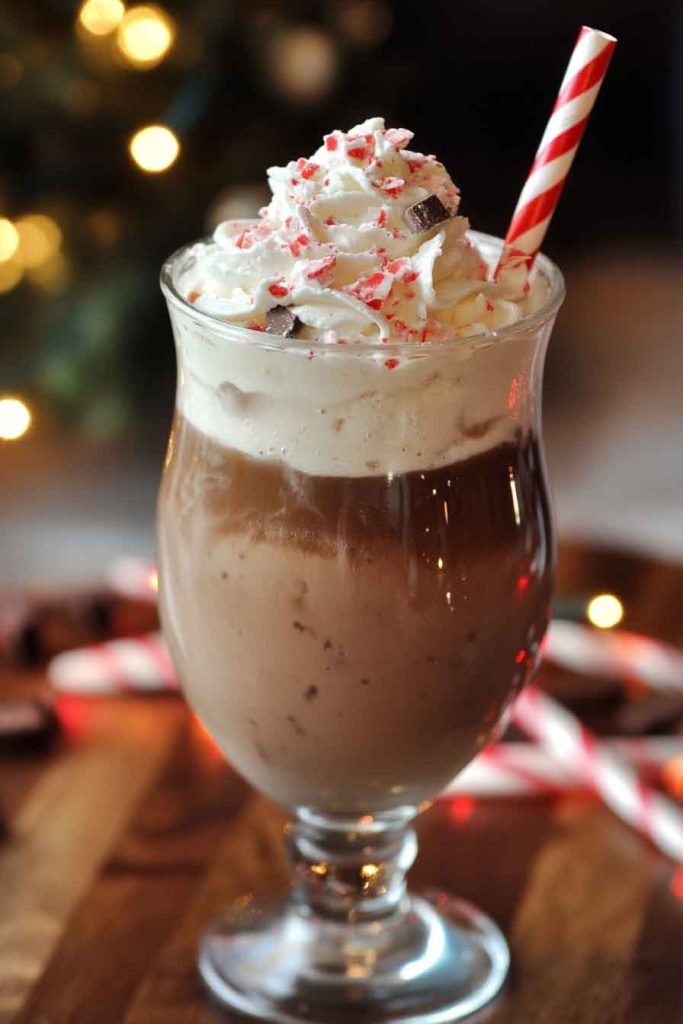 Frozen Peppermint Mudslide