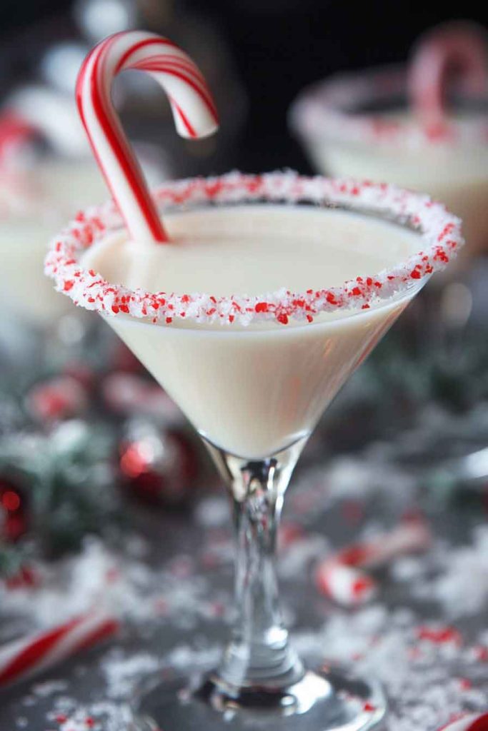 Candy Cane Martini