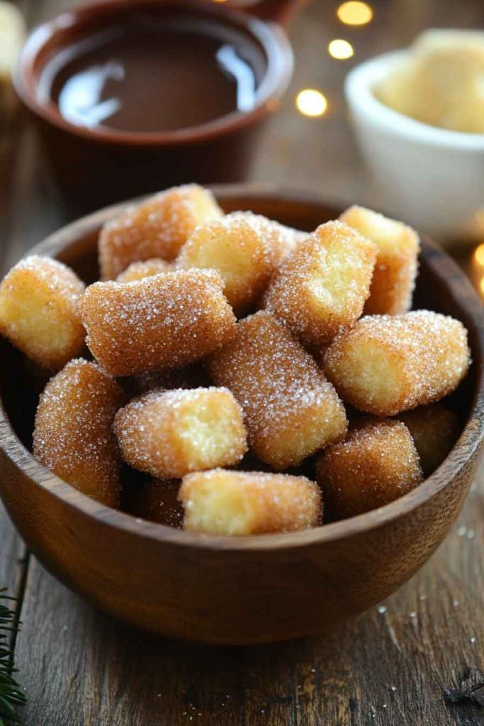 Cinnamon Sugar Churro Bites