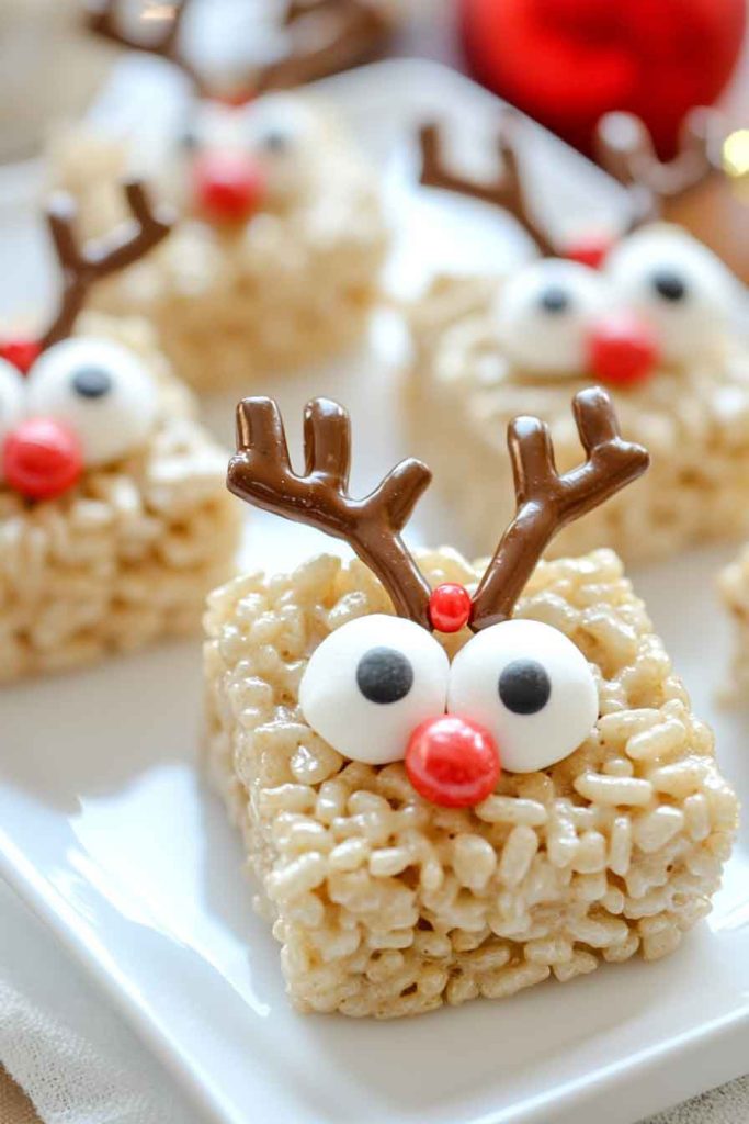 Reindeer Rice Krispie Treats