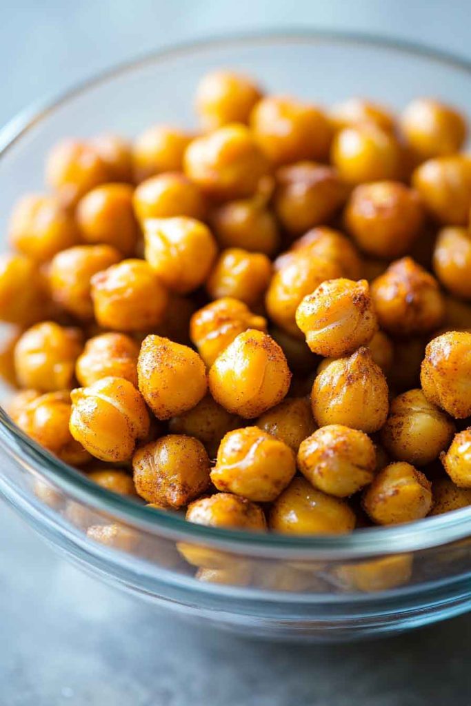 Spicy Roasted Chickpeas