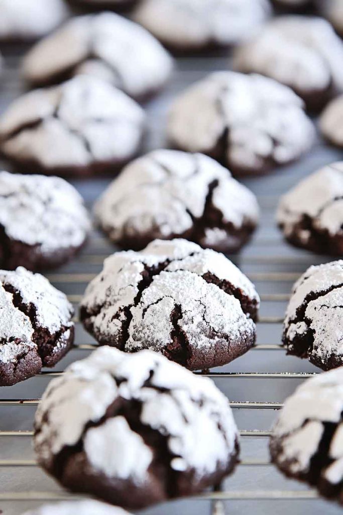 Chocolate Crinkle Cookies