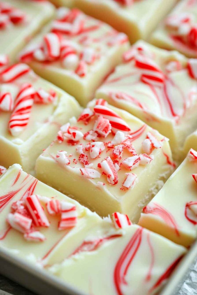 Candy Cane Fudge